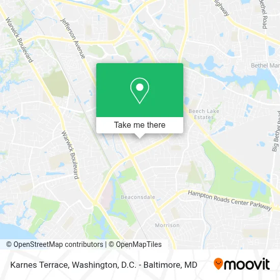 Karnes Terrace map