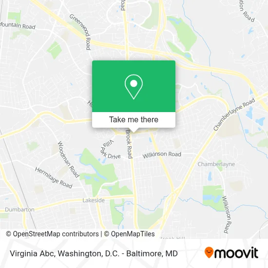 Virginia Abc map