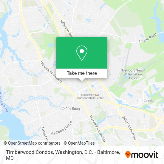 Timberwood Condos map