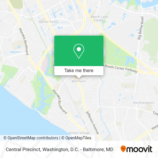 Central Precinct map