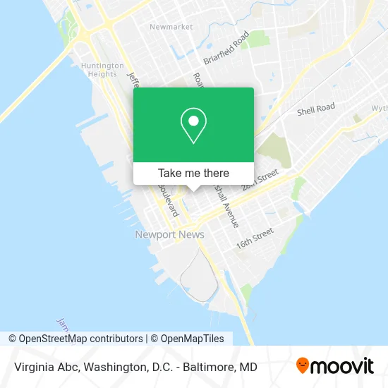 Virginia Abc map