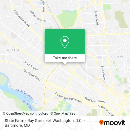 State Farm - Ray Garfinkel map