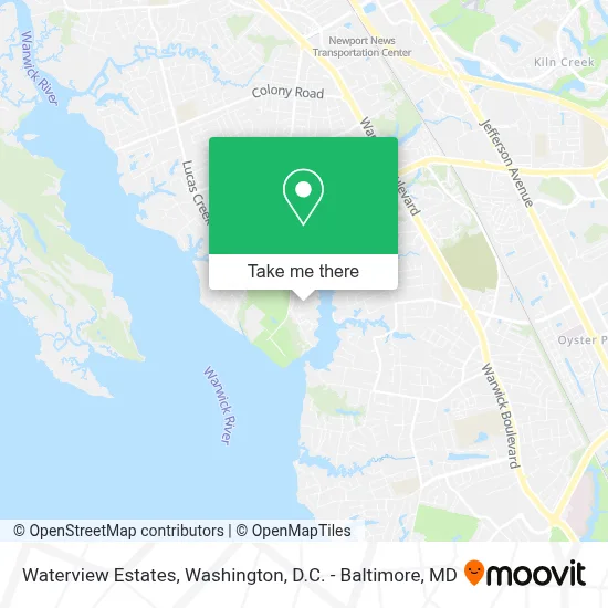 Waterview Estates map
