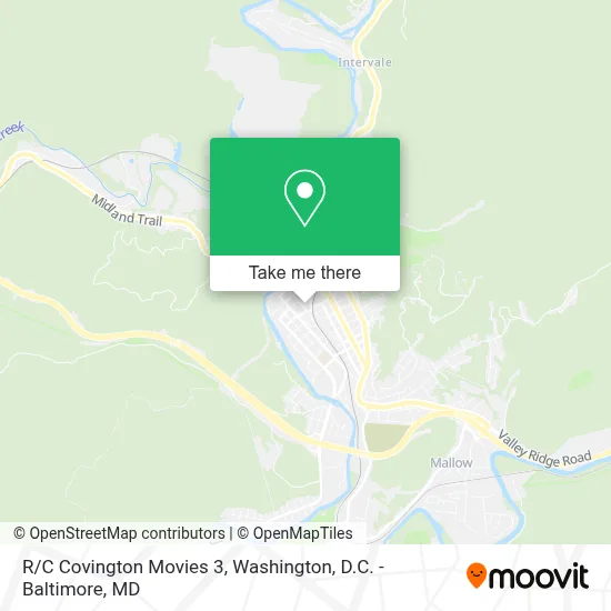 R/C Covington Movies 3 map