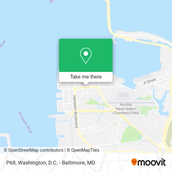 P68 map