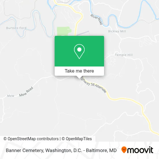 Banner Cemetery map