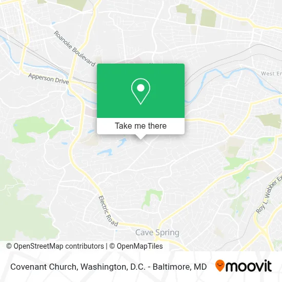 Covenant Church map