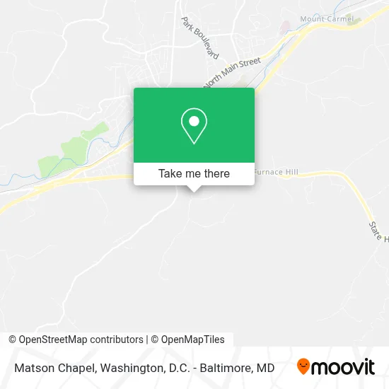 Matson Chapel map
