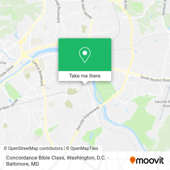 Concordance Bible Class map