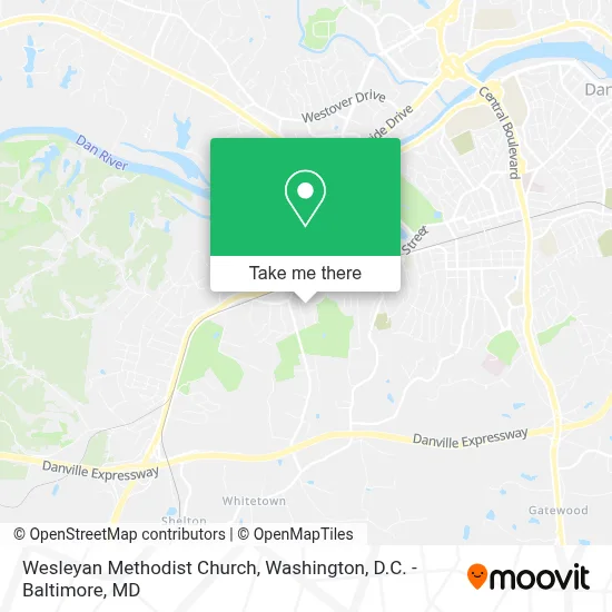 Wesleyan Methodist Church map