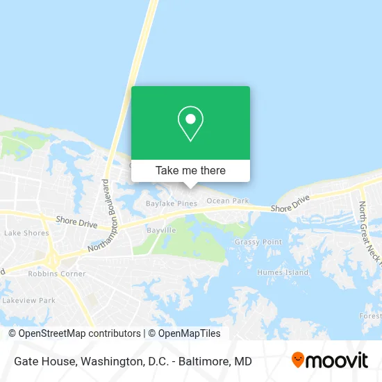Gate House map