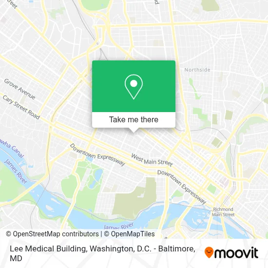 Lee Medical Building map