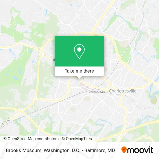 Brooks Museum map