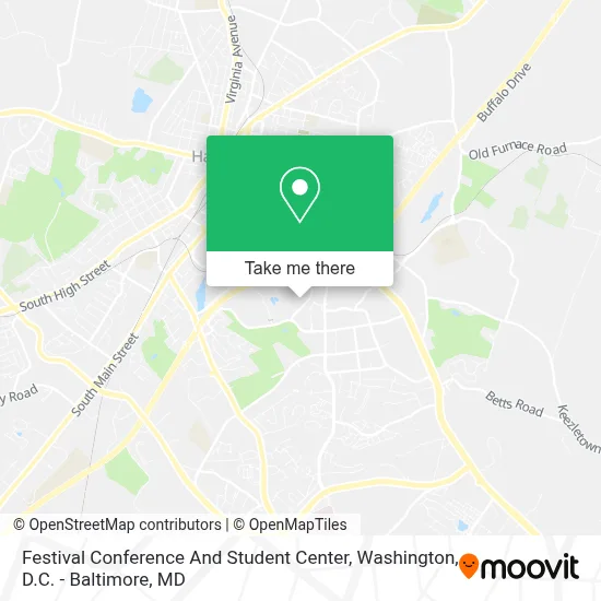 Festival Conference And Student Center map