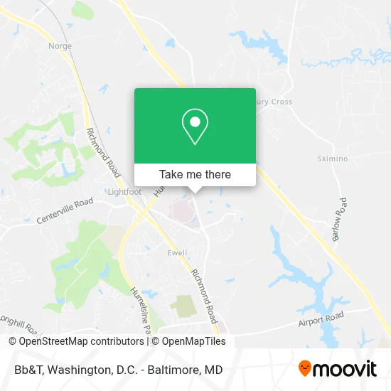 Bb&T map