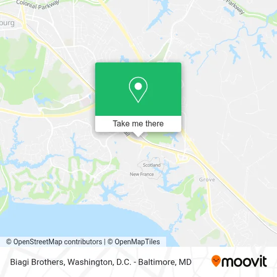 Biagi Brothers map