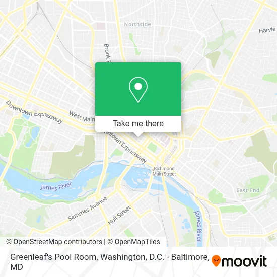 Greenleaf's Pool Room map