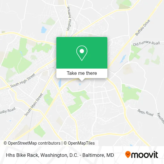 Hhs Bike Rack map