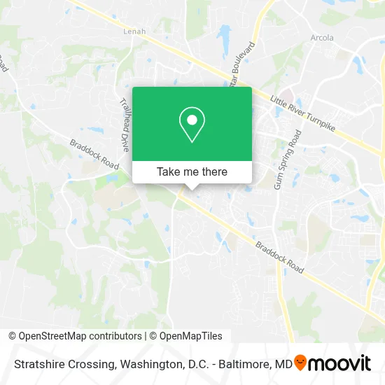 Stratshire Crossing map