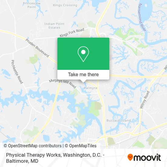 Physical Therapy Works map