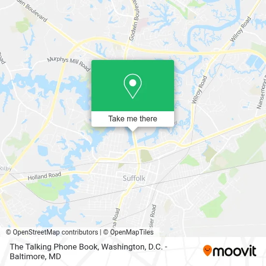 The Talking Phone Book map