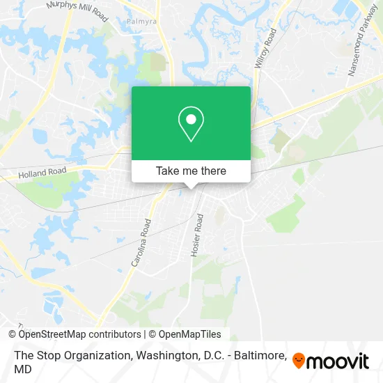 The Stop Organization map