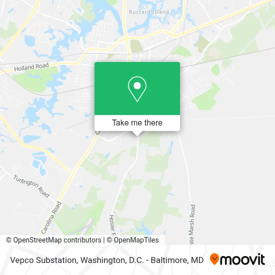 Vepco Substation map