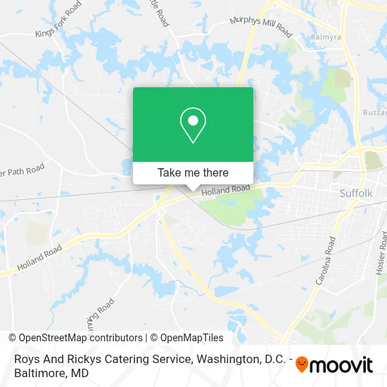 Roys And Rickys Catering Service map