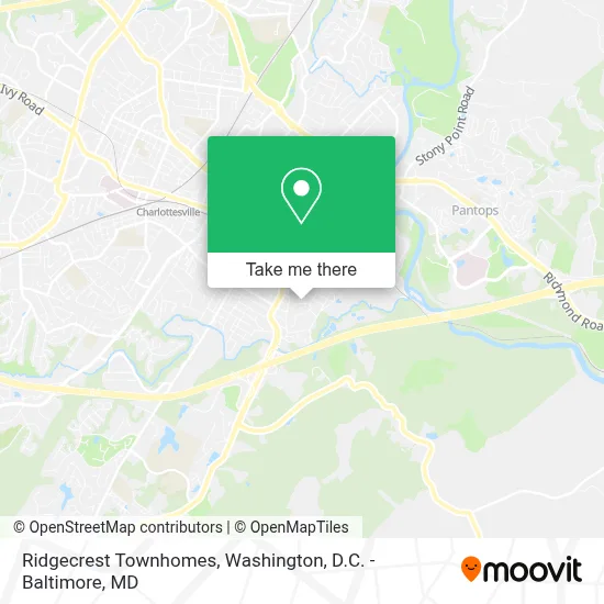 Ridgecrest Townhomes map