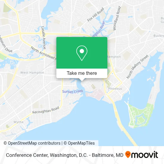 Conference Center map