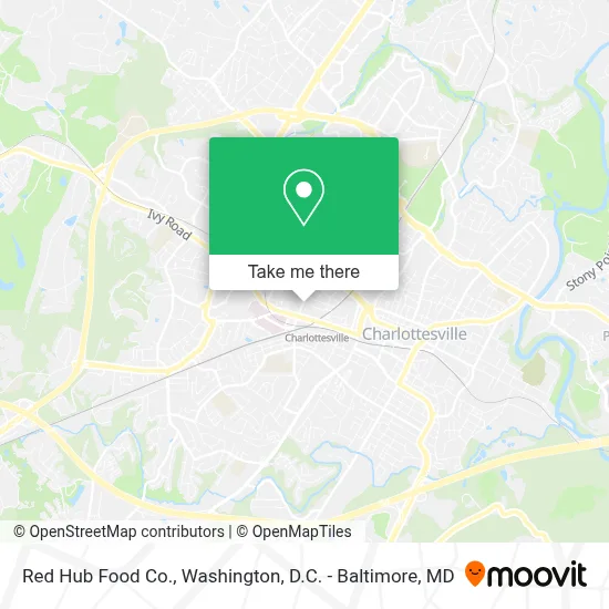 Red Hub Food Co. map
