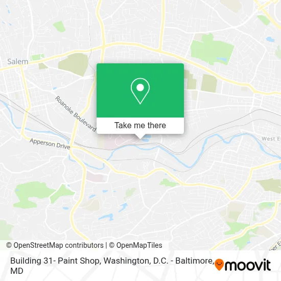 Building 31- Paint Shop map