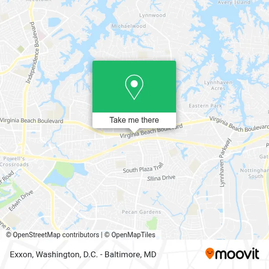 Exxon map
