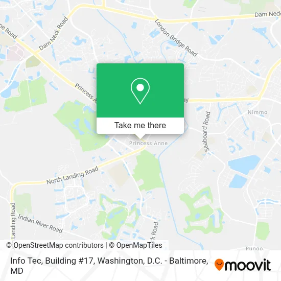 Info Tec, Building #17 map