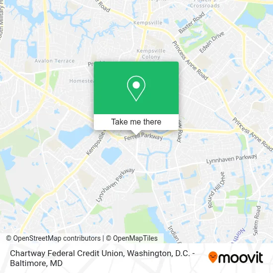 Chartway Federal Credit Union map