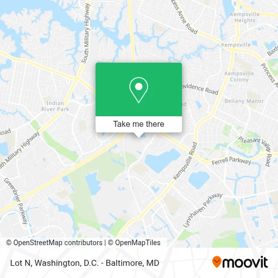 Lot N map