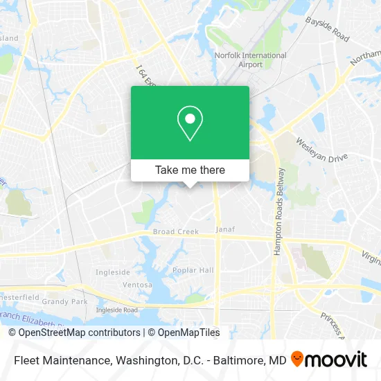 Fleet Maintenance map
