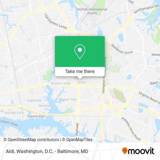 Aldi map