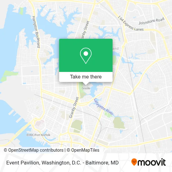 Event Pavilion map