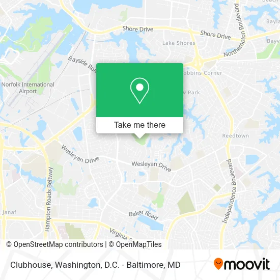 Clubhouse map