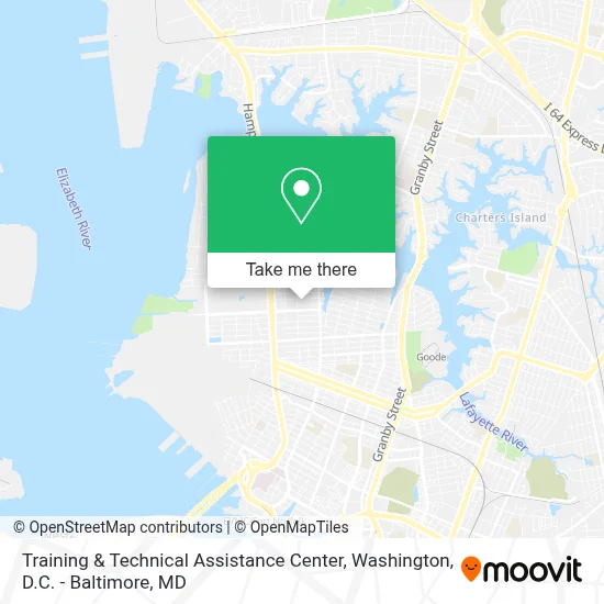 Training & Technical Assistance Center map