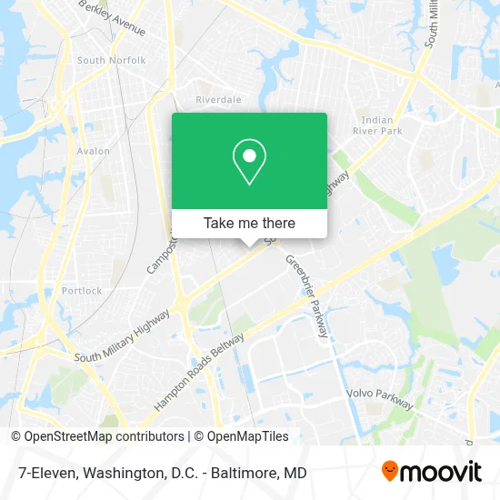7-Eleven map
