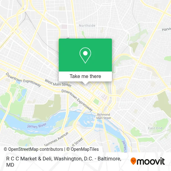 R C C Market & Deli map