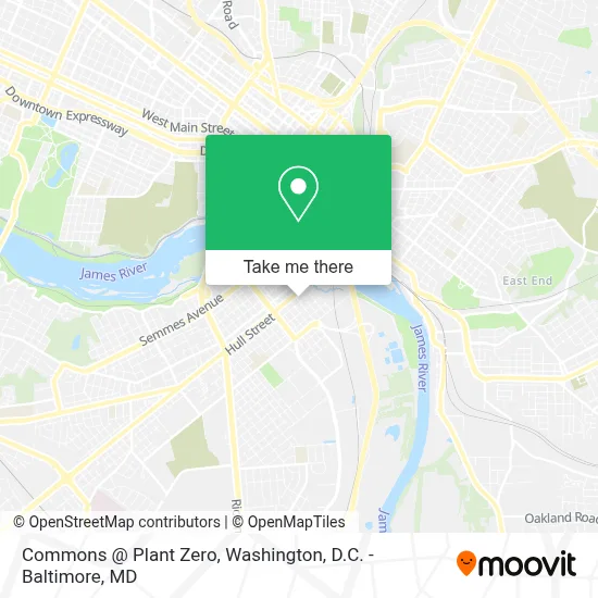 Commons @ Plant Zero map