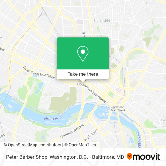 Peter Barber Shop map