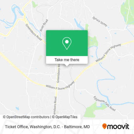 Ticket Office map