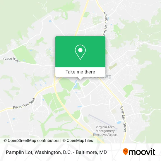 Pamplin Lot map