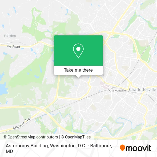 Astronomy Building map