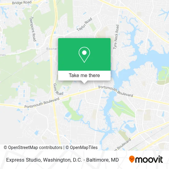Studio Express map