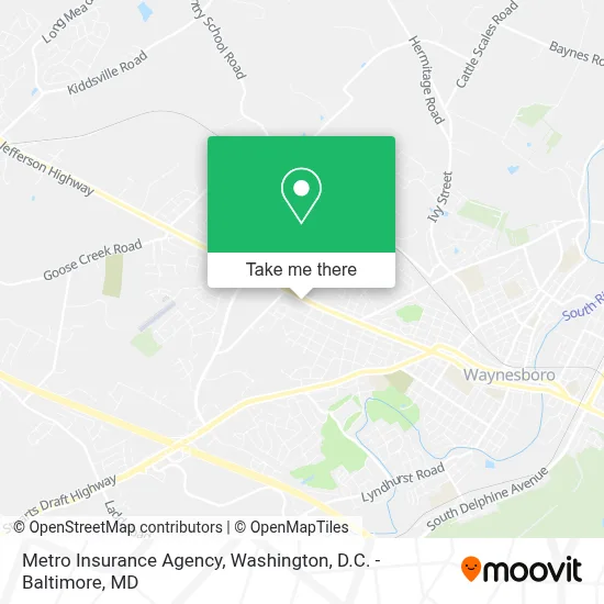 Metro Insurance Agency map